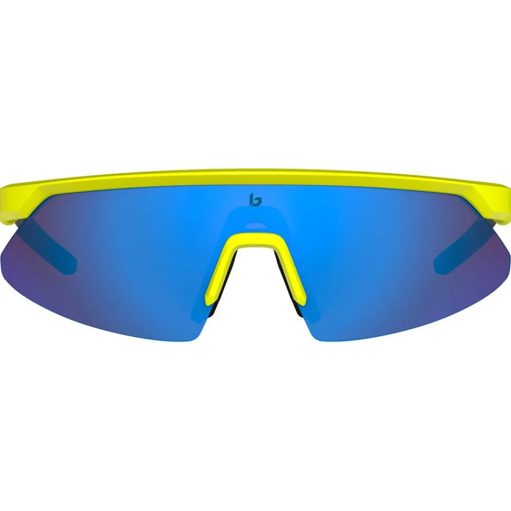 Lunettes Trail|Lunettes Trail-Running<Bollé Lunettes de soleil Micro Edge Acid Yellow Matte Brown Blue