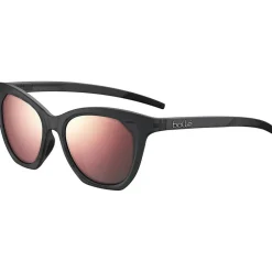 Lunettes Femme|Lunettes Polarisées<Bollé Lunettes de soleil Prize Black Crystal Matte HD Polarized Brown Pink