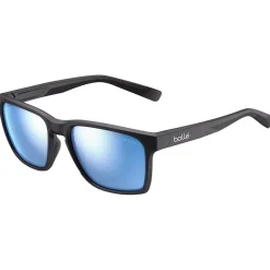 Lunettes Femme|Lunettes Homme<Bollé Lunettes de soleil Reverence Black Matte Sky Blue Polarized
