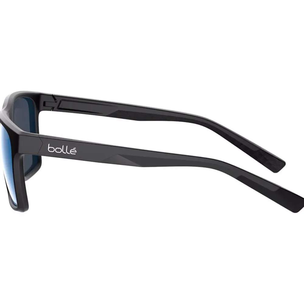 Lunettes Femme|Lunettes Homme<Bollé Lunettes de soleil Reverence Black Matte Sky Blue Polarized