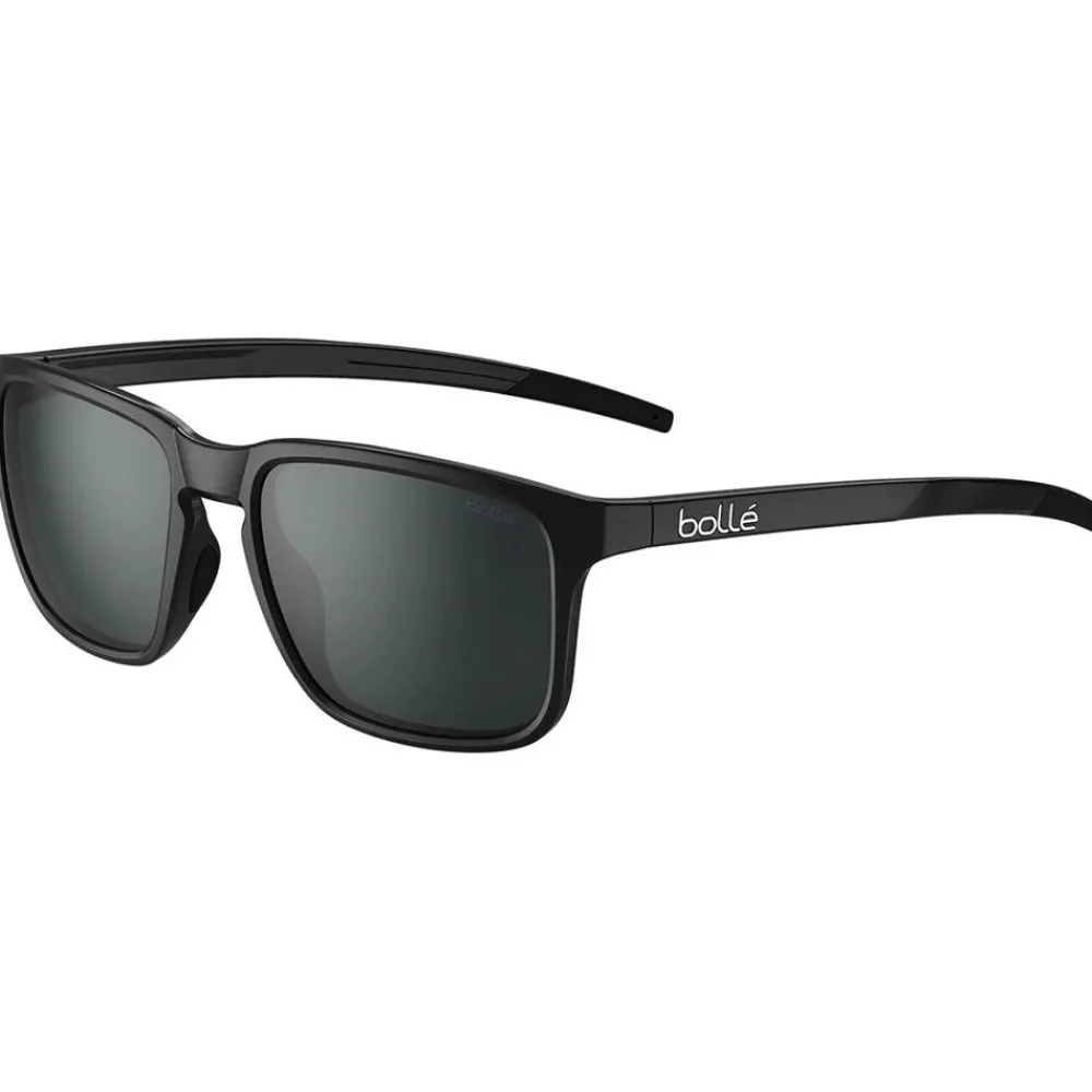 Lunettes Homme|Lunettes Femme<Bollé Lunettes de soleil Score Black Shiny TNS