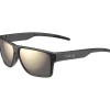 Lunettes Femme|Lunettes Femme<Bollé Lunettes de soleil Temper Black Matte TNS Gold