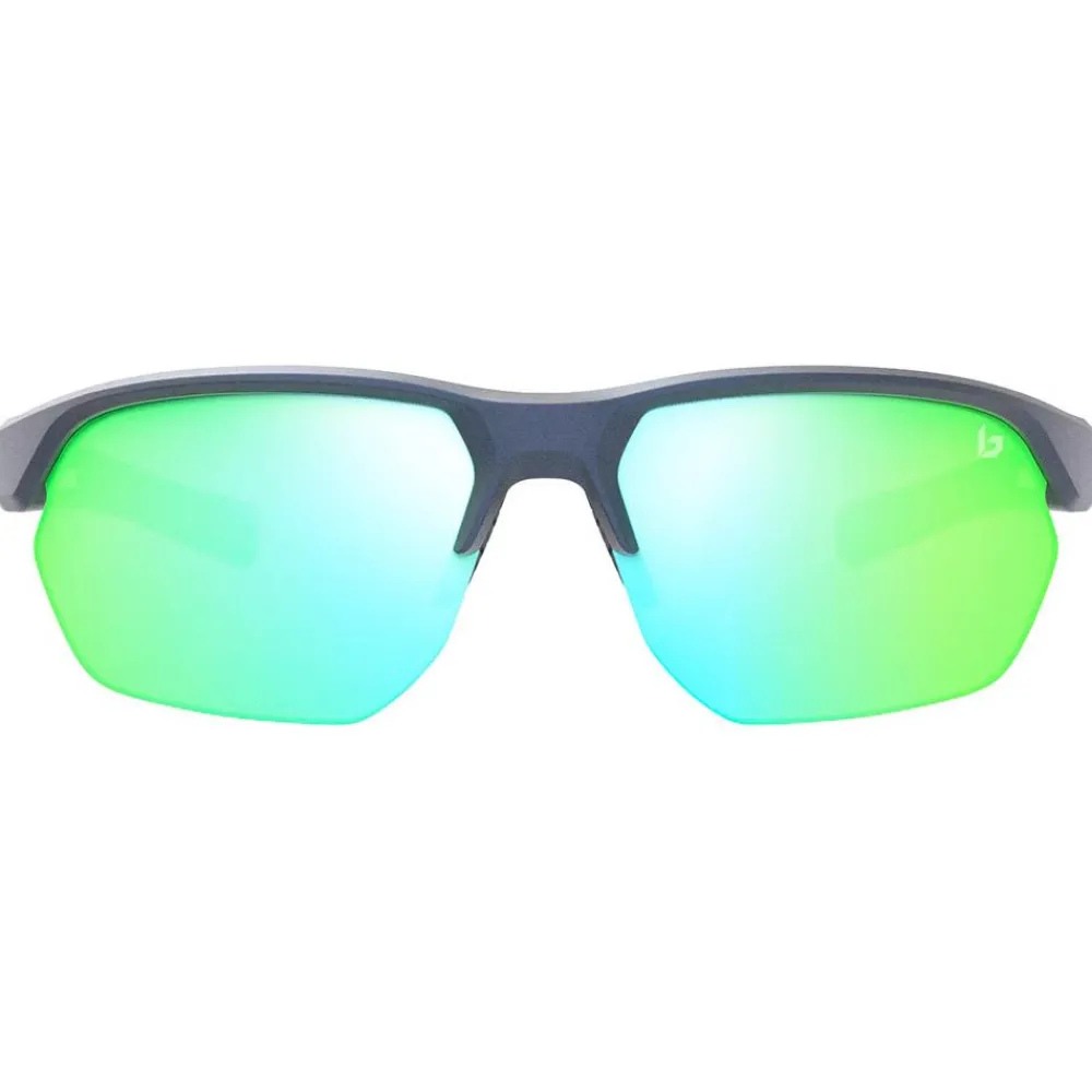 Lunettes Polarisées|Lunettes Trail<Bollé Lunettes de soleil Victus Steel Blue Metallic Jade Green Polarized
