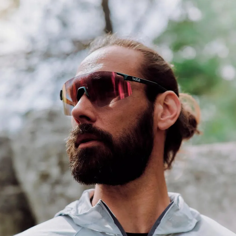 Lunettes Polarisées|Lunettes Trail<Bollé Lunettes de soleil Victus Steel Blue Metallic Jade Green Polarized