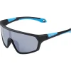 Best Lunettes de soleil Rocket Junior Mat Black Azure Enfant Lunettes Enfant