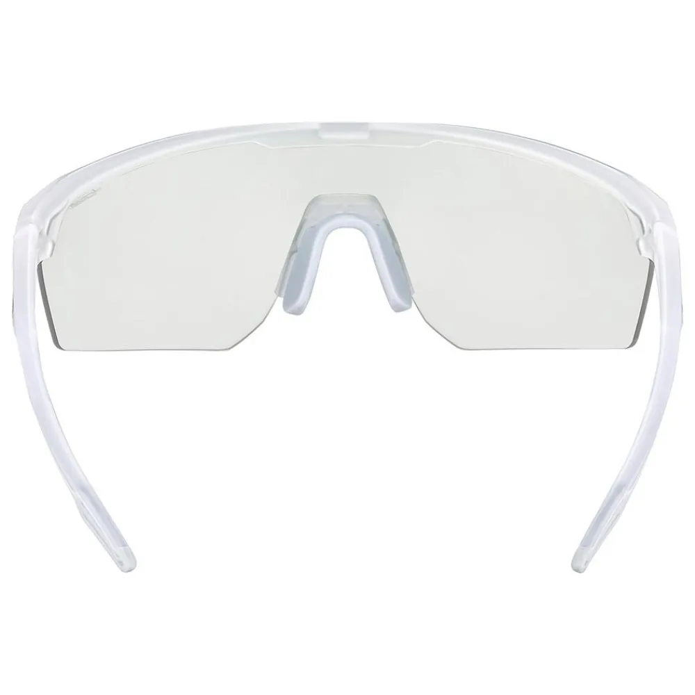 Outlet Lunettes de soleil Asphalt Lite Translucent White Artic Matte Zone Vario Grey Cat.0-3 Blue Femme Lunettes Femme|Lunettes Homme