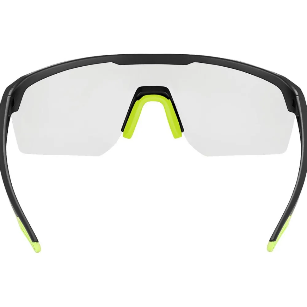 Lunettes Femme|Lunettes Homme<Cebe Lunettes de soleil Asphalt Lite Black Lime Matte Zone Vario Grey Cat.0-3 Blue