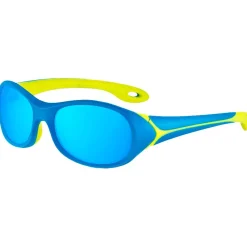 Lunettes Enfant<Cebe Lunettes de soleil Flipper Matte Blue Lime Zone Ble Light Grey Blue