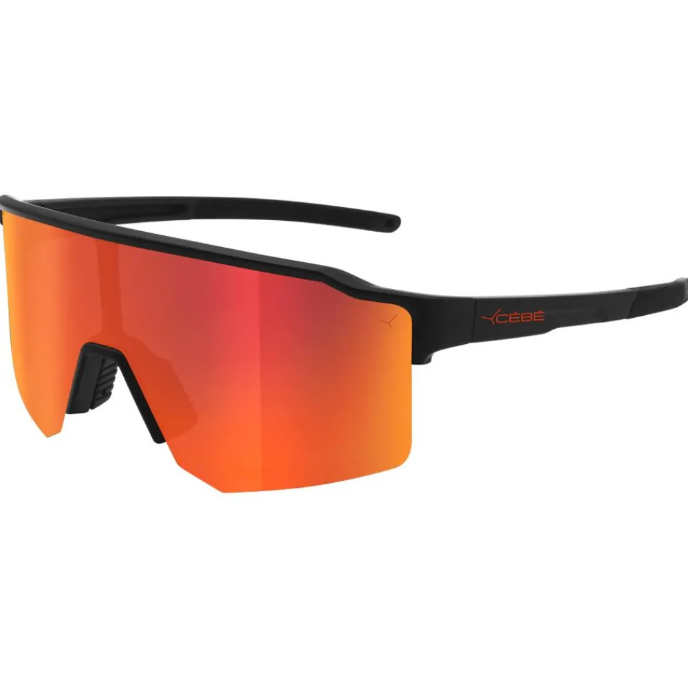 Sale Lunettes de soleil Outflow Lite Matt Black Orange Mirror Femme Lunettes Trail|Lunettes Trail-Running