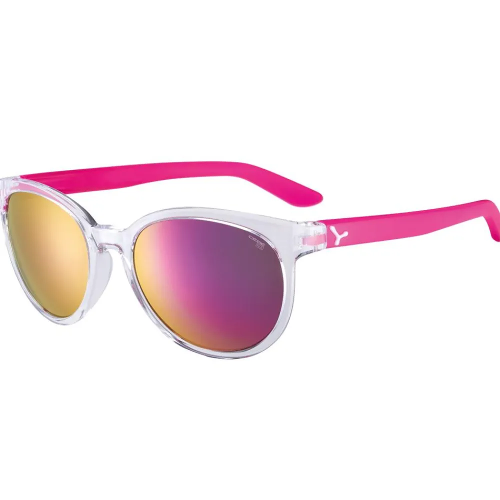 Lunettes Femme<Cebe Lunettes de soleil Sunrise Shiny Translucent Pink Zone Grey Cat.3 Pink