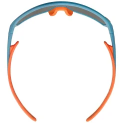 Lunettes Enfant<Cebe Lunettes de soleil S'Trace Atlantic Blue Orange Matte Zone Blue Light Grey Cat.3 Blue