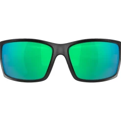 Lunettes Femme|Lunettes Polarisées<Costa Del Mar Lunettes de soleil Reefton Light Blackout Green Mirror Polarized