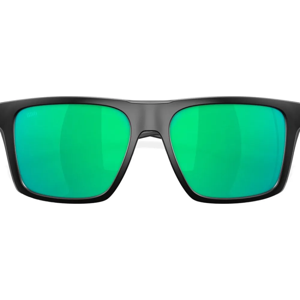 Lunettes Femme|Lunettes Polarisées<Costa Del Mar Lunettes de soleil Lido Matte Black Green Mirror Polarized