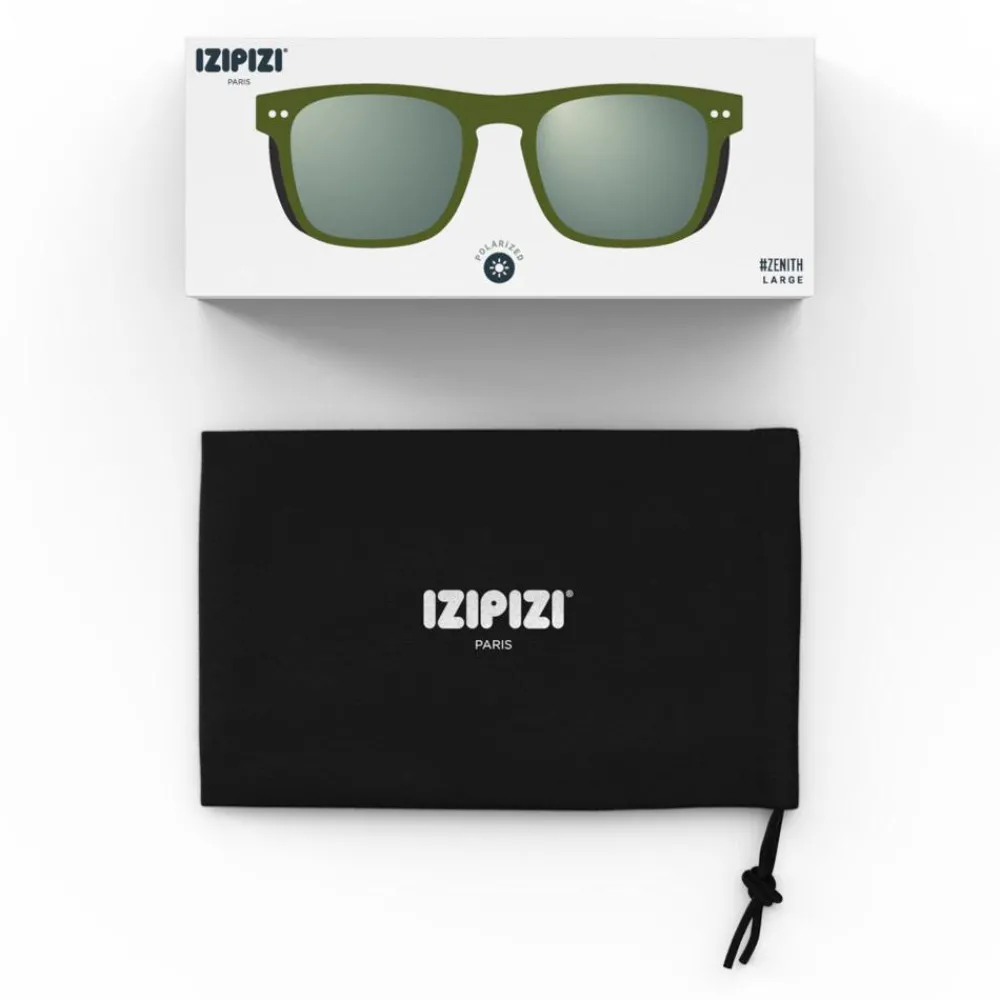 Lunettes Femme|Lunettes Polarisées<Izipizi Lunettes de soleil Zenith M-L Kaki Green