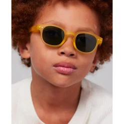 Lunettes Enfant<Izipizi Lunettes de soleil Sun #C Junior Yellow Honey Soft Grey