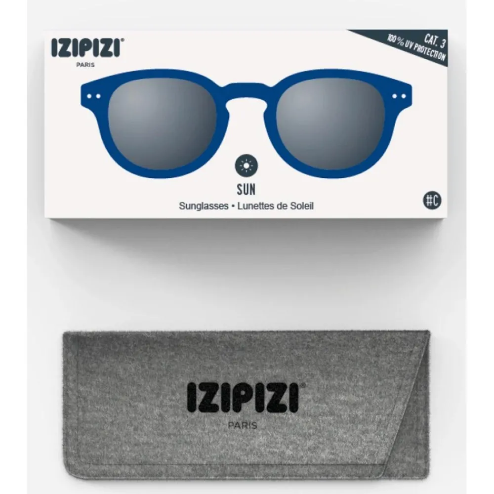 Lunettes Femme|Lunettes Femme<Izipizi Lunettes de soleil Sun #C Navy Blue Soft Grey
