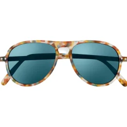 Lunettes Femme<Izipizi Lunettes de soleil Sun #I Blue Tortoise Soft Blue Mirror