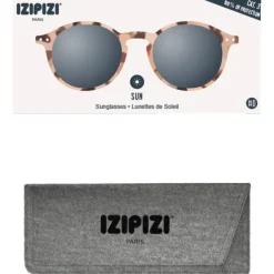 New Lunettes de soleil D Sun Light Tortoise Soft Grey Lenses Cat 3 Femme Lunettes Femme|Lunettes Homme