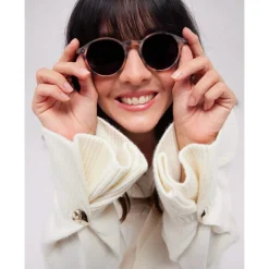 New Lunettes de soleil D Sun Light Tortoise Soft Grey Lenses Cat 3 Femme Lunettes Femme|Lunettes Homme
