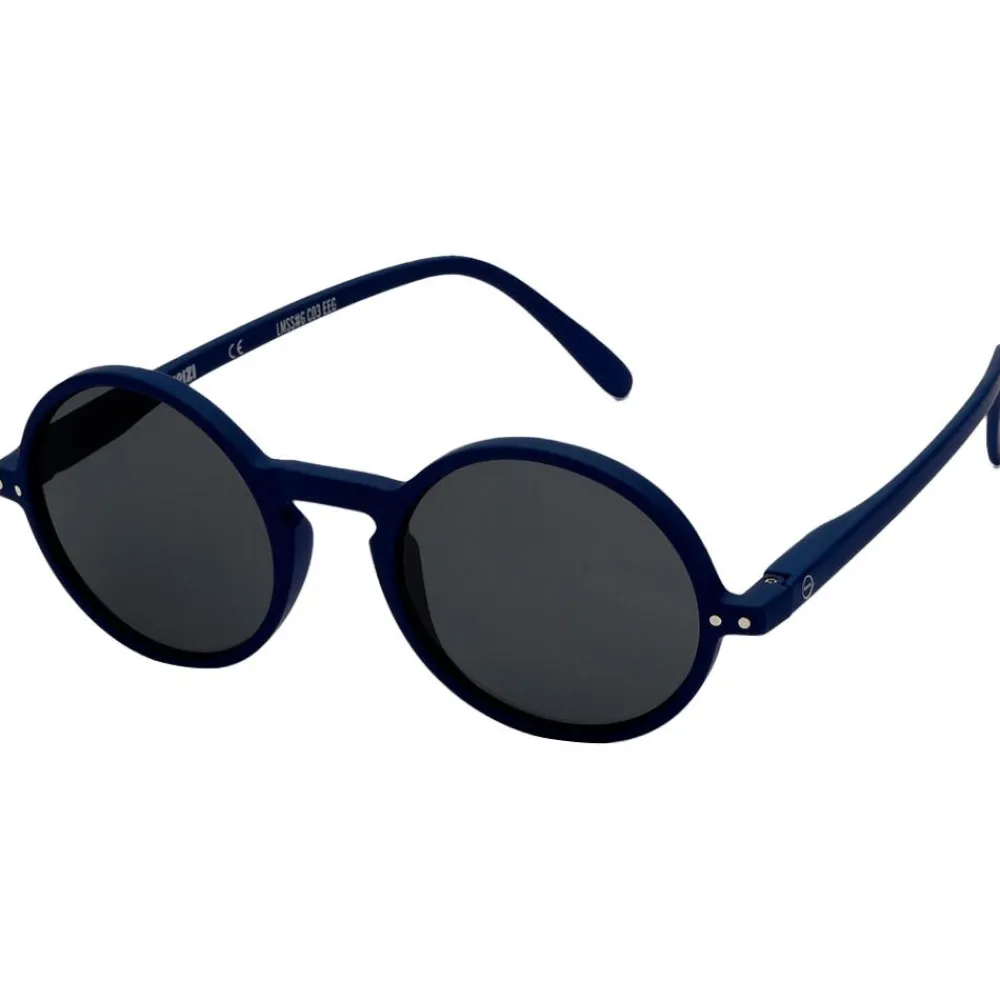 Discount Lunettes de soleil Sun #G Navy Blue Soft Grey Femme Lunettes Femme