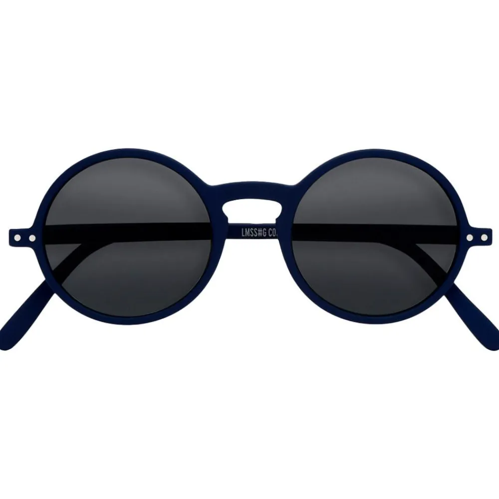Discount Lunettes de soleil Sun #G Navy Blue Soft Grey Femme Lunettes Femme