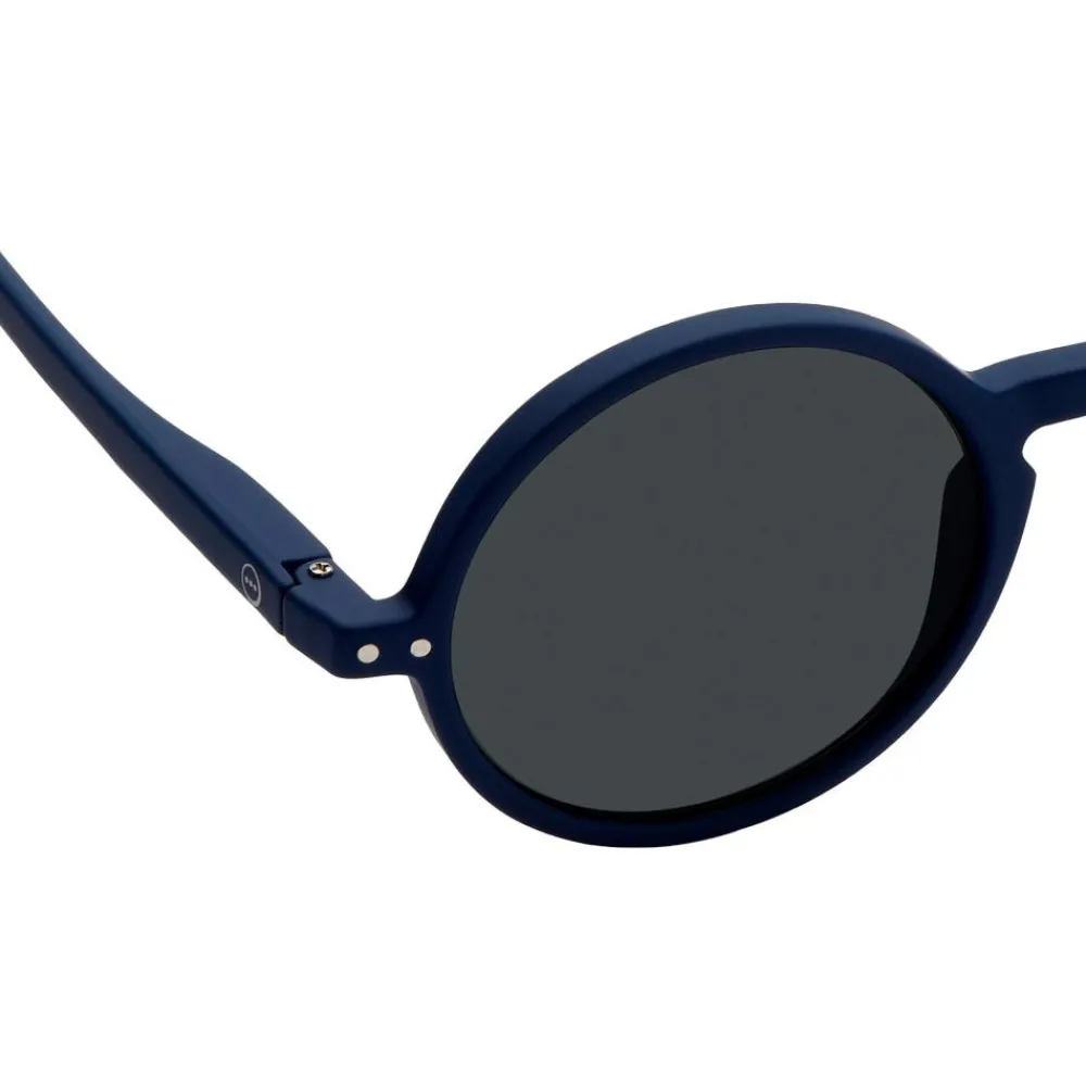 Discount Lunettes de soleil Sun #G Navy Blue Soft Grey Femme Lunettes Femme