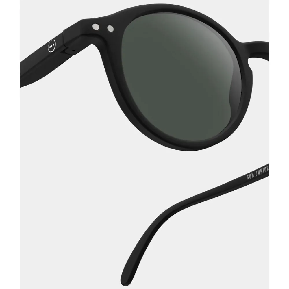Lunettes Enfant<Izipizi Lunettes de soleil D Sun Junior Black Soft Grey Lenses Cat 3