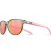Clearance Lunettes de soleil Idol Gris Translucide Brillant Rose Pastel Mat Spectron 3 Enfant Lunettes Enfant