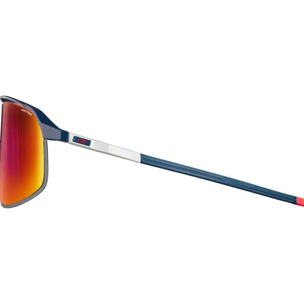 Discount Lunettes de soleil Density Mat Bleu Blanc Rouge Spectron 3 Femme Lunettes Femme|Lunettes Homme