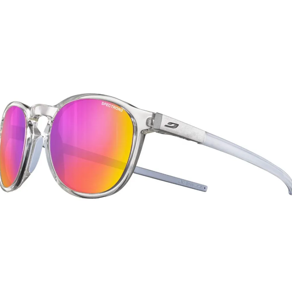 Lunettes Femme|Lunettes Homme<Julbo Lunettes de soleil Shine Translucide Brillant Cristal Bleu Clair Spectron 3