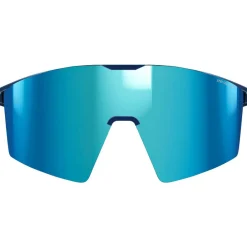 New Lunettes de soleil Edge Cover Mat Bleu Gris Spectron Hd 4 Polarized Femme Lunettes Femme|Lunettes Homme