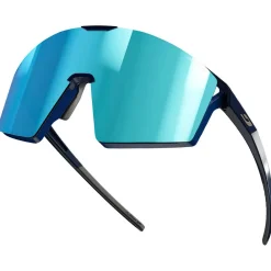 New Lunettes de soleil Edge Cover Mat Bleu Gris Spectron Hd 4 Polarized Femme Lunettes Femme|Lunettes Homme