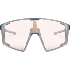 New Lunettes de soleil Edge Cover Mat Bleu Gris Spectron Hd 4 Polarized Femme Lunettes Femme|Lunettes Homme