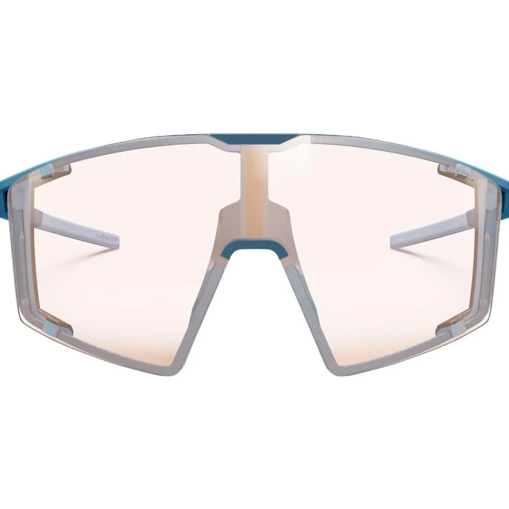 New Lunettes de soleil Edge Cover Mat Bleu Gris Spectron Hd 4 Polarized Femme Lunettes Femme|Lunettes Homme