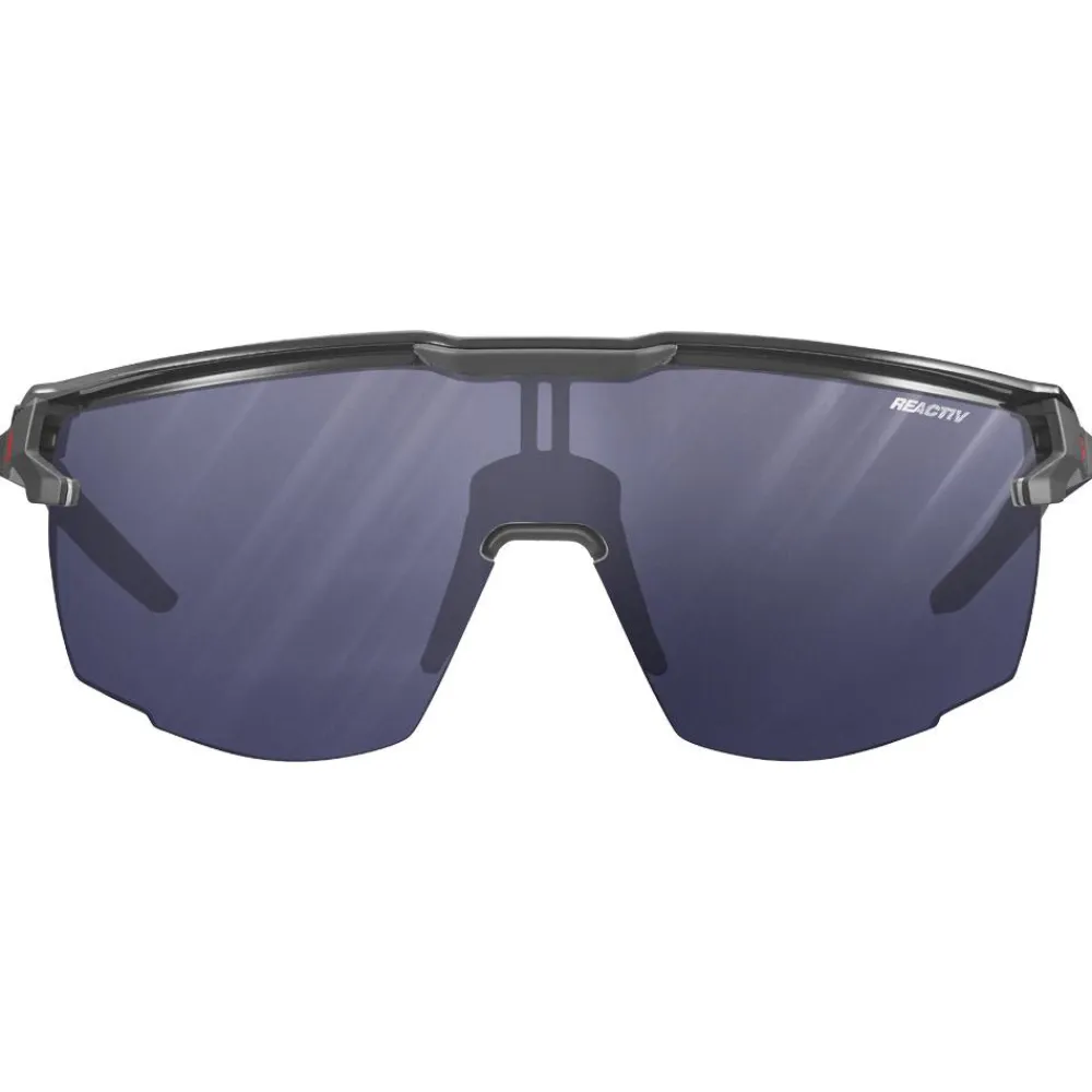 Lunettes Femme|Lunettes Homme<Julbo Lunettes de soleil Ultimate Brillant Noir Gris Reactiv Performance 0-3
