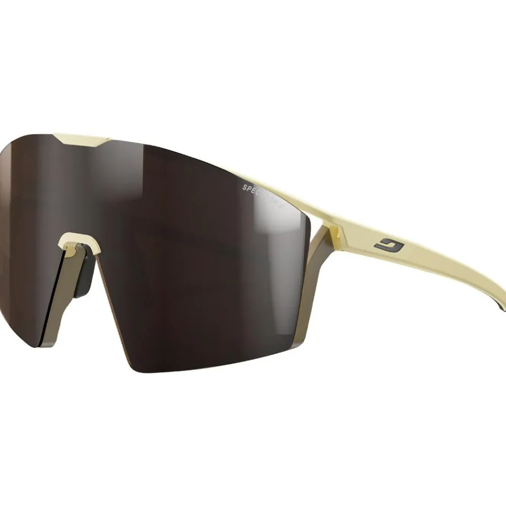 Lunettes Femme|Lunettes Polarisées<Julbo Lunettes de soleil Edge Cover Mat Marron Clair Marron Foncé Spectron 4