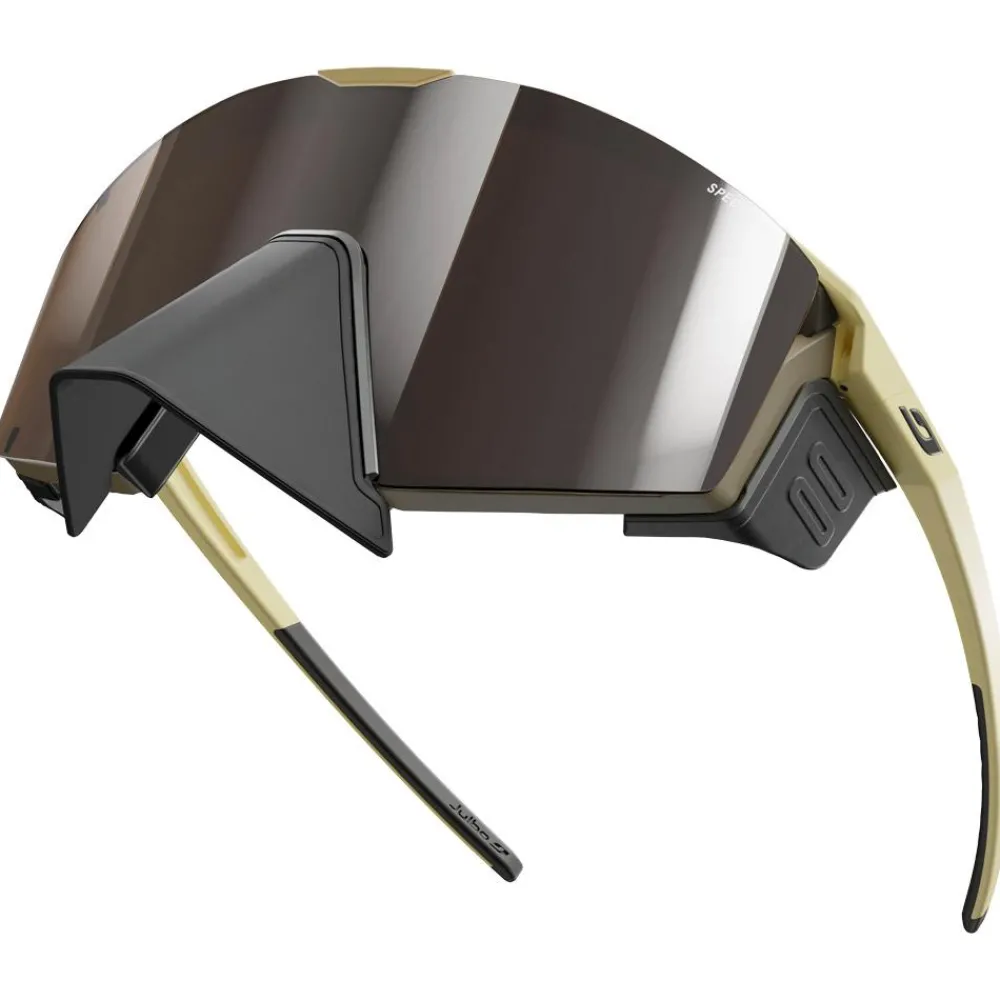 Lunettes Femme|Lunettes Polarisées<Julbo Lunettes de soleil Edge Cover Mat Marron Clair Marron Foncé Spectron 4
