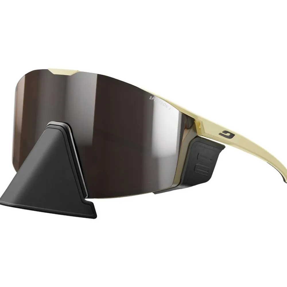 Lunettes Femme|Lunettes Polarisées<Julbo Lunettes de soleil Edge Cover Mat Marron Clair Marron Foncé Spectron 4