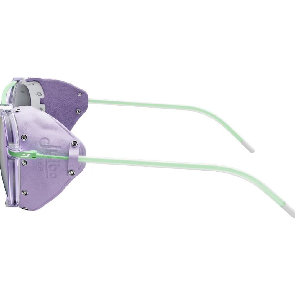 Lunettes Femme|Lunettes Femme<Julbo Lunettes de soleil Legacy Translucide Brillant Violet Vert Spectron 3