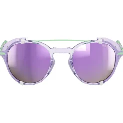 Lunettes Femme|Lunettes Femme<Julbo Lunettes de soleil Legacy Translucide Brillant Violet Vert Spectron 3