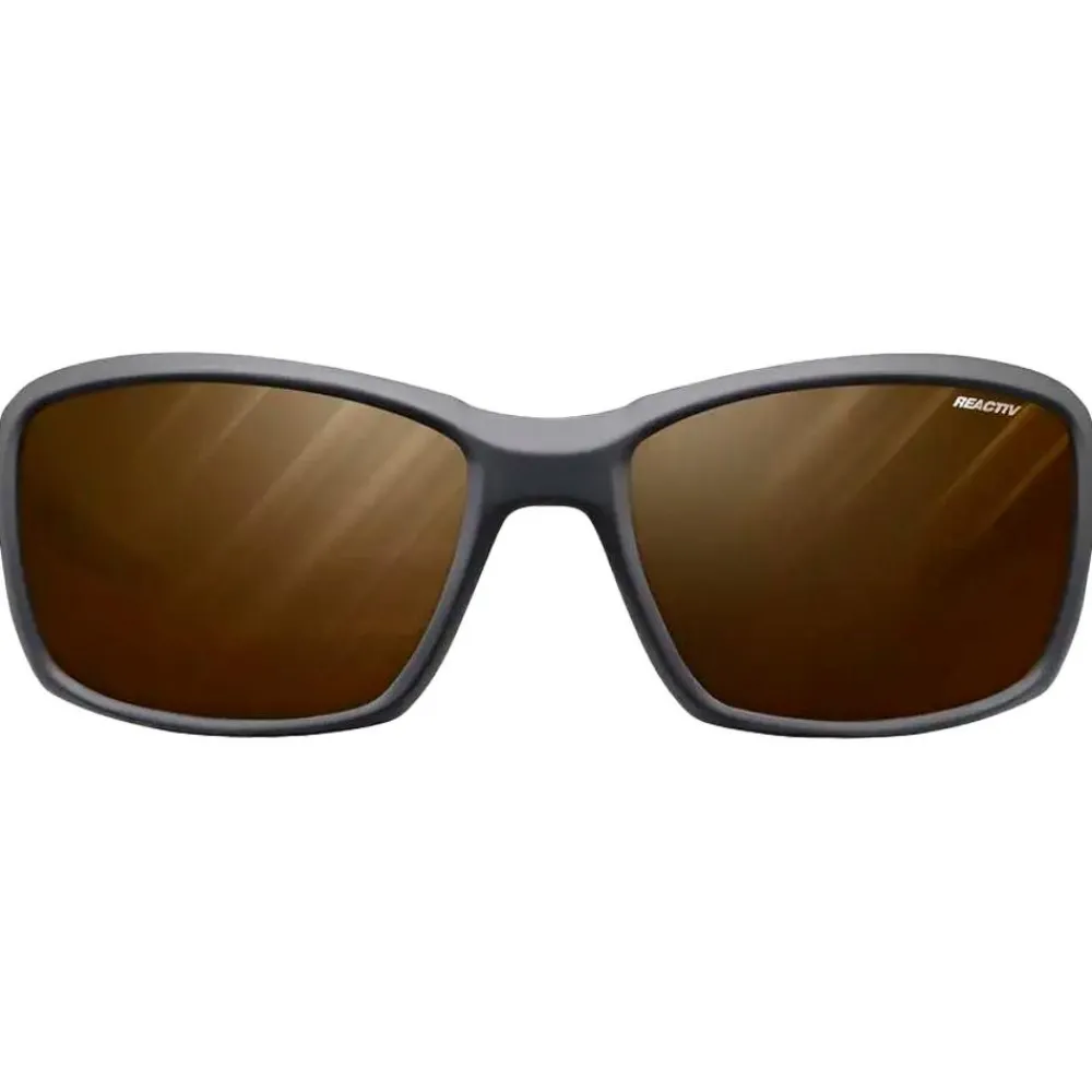 Hot Lunettes de soleil Whoops Noir Mat Reactiv High Mountain 2-4 Femme Lunettes Polarisées|Lunettes Photochromiques