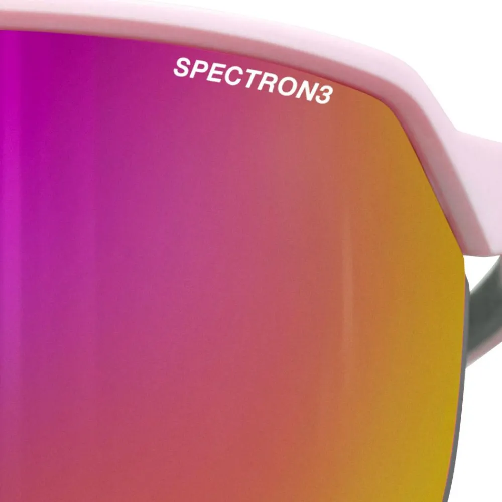 Hot Lunettes de soleil Frequency Mat Rose Pastel Vert Spectron 3 Femme Lunettes, Visières|Lunettes Trail