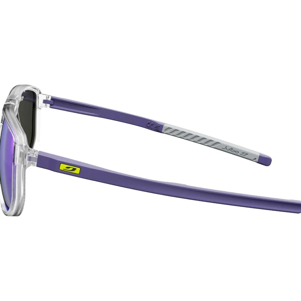 New Lunettes de soleil Ward Translucent Brillant Cristal Violet Spectron 3 Femme Lunettes Femme