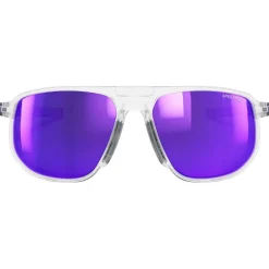 New Lunettes de soleil Ward Translucent Brillant Cristal Violet Spectron 3 Femme Lunettes Femme