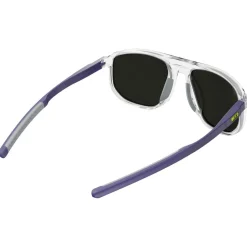 New Lunettes de soleil Ward Translucent Brillant Cristal Violet Spectron 3 Femme Lunettes Femme