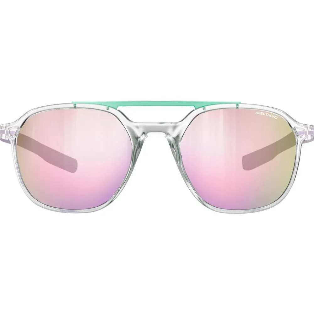 New Lunettes de soleil Slack Translucide Brillant Cristal Violet Spectron 3 Femme Lunettes Femme
