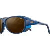 Lunettes de soleil Explorer 2.0 Mat Bleu Foncé Reactiv High-Mountain 2-4 Lunettes Polarisées|Lunettes Photochromiques