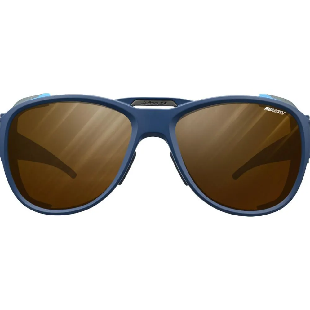 Lunettes de soleil Explorer 2.0 Mat Bleu Foncé Reactiv High-Mountain 2-4 Lunettes Polarisées|Lunettes Photochromiques