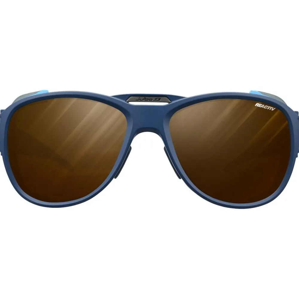 Lunettes de soleil Explorer 2.0 Mat Bleu Foncé Reactiv High-Mountain 2-4 Lunettes Polarisées|Lunettes Photochromiques