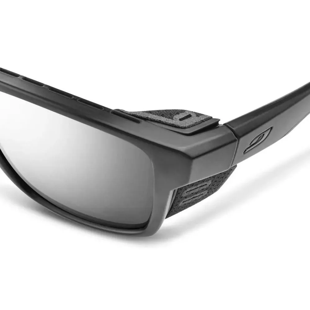 Lunettes Femme|Lunettes Homme<Julbo Lunettes de soleil Shield M Mat Gris Foncé Pastel Vert Reactiv Glare Control 1-3